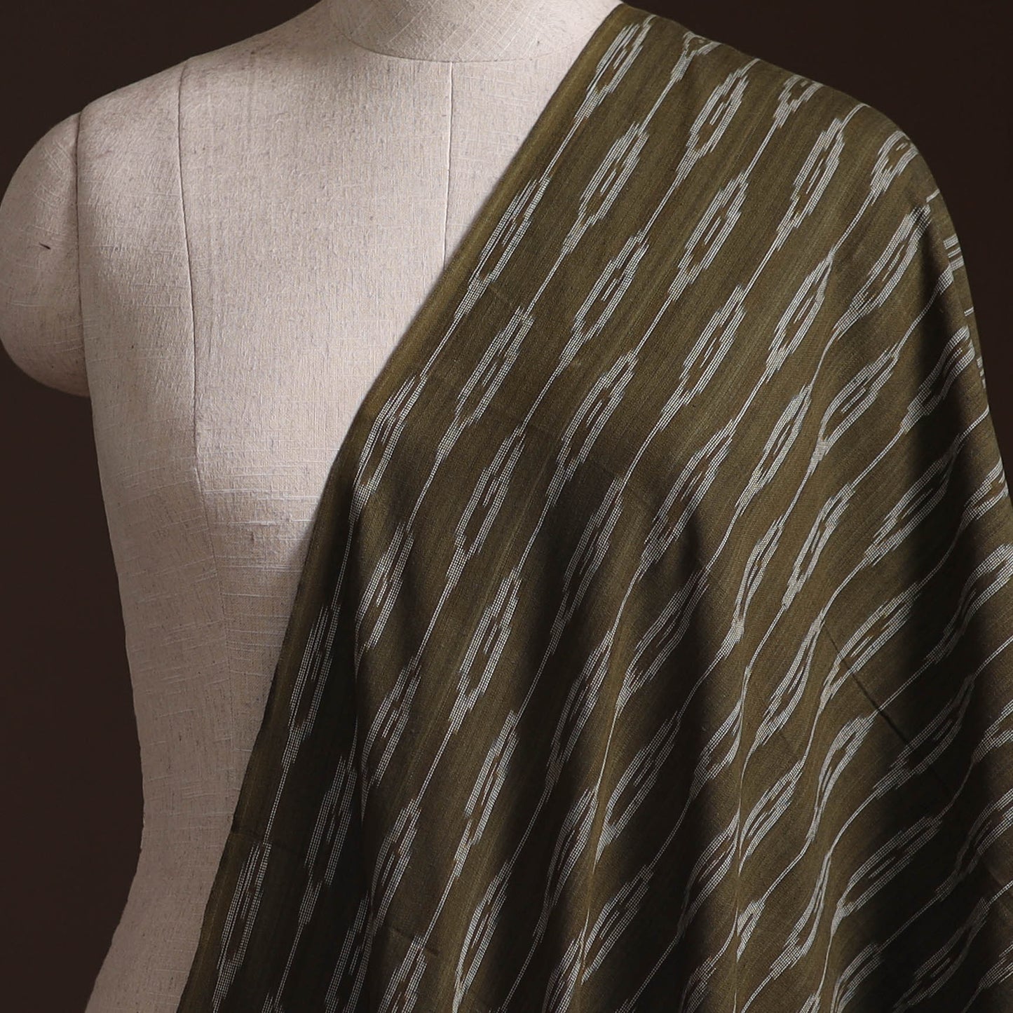 Pochampally Ikat Woven Cotton Fabric 40