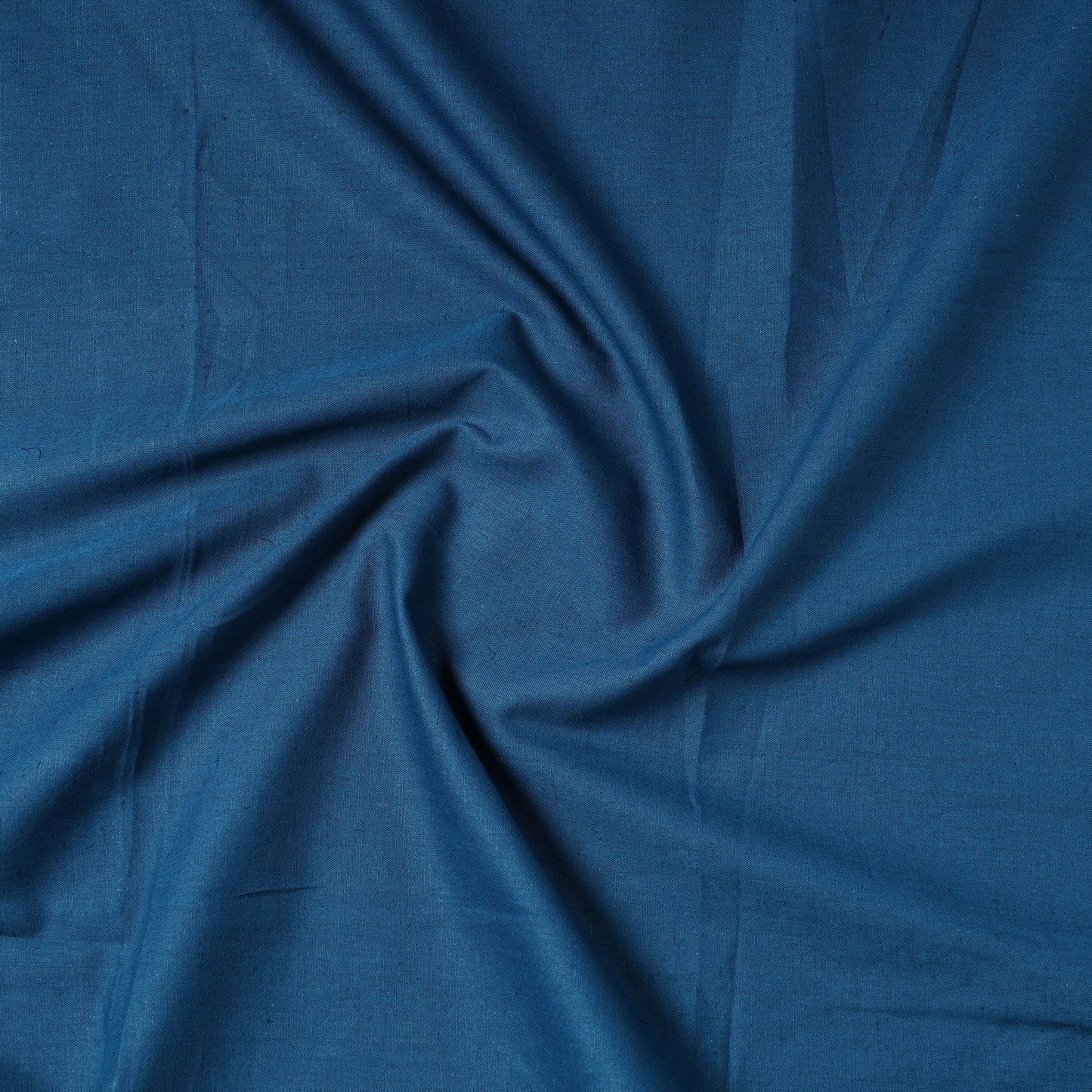 Blue - Prewashed Plain Dyed Flex Cotton Precut Fabric 35