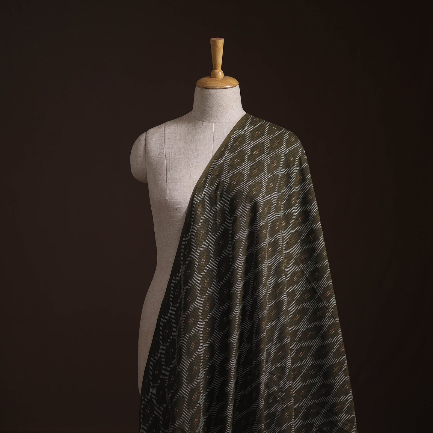 Pochampally Ikat Woven Cotton Fabric 42