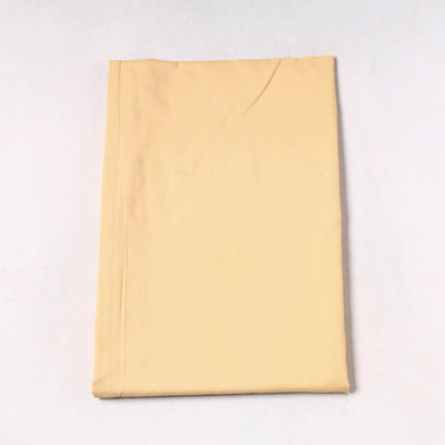 Yellow - Prewashed Plain Dyed Flex Cotton Precut Fabric (1.3 meter) 40