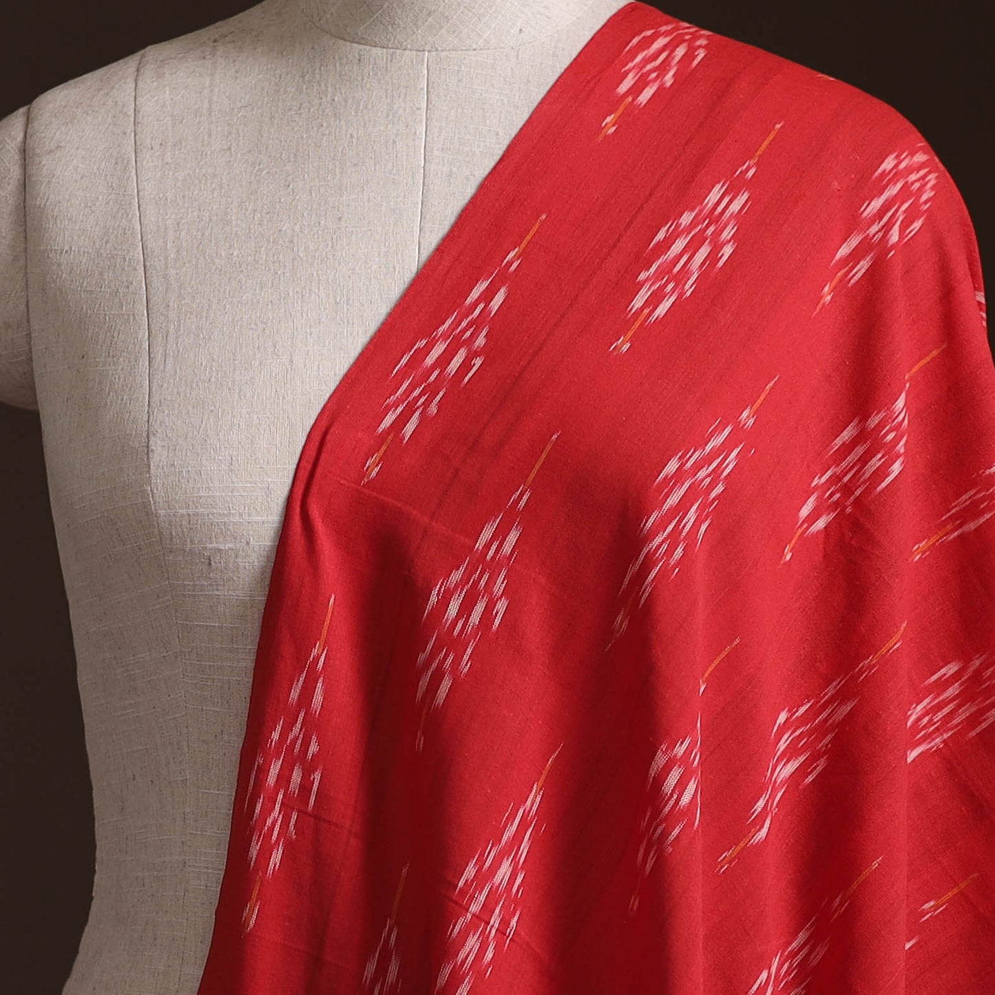 Pochampally Ikat Woven Cotton Fabric 44