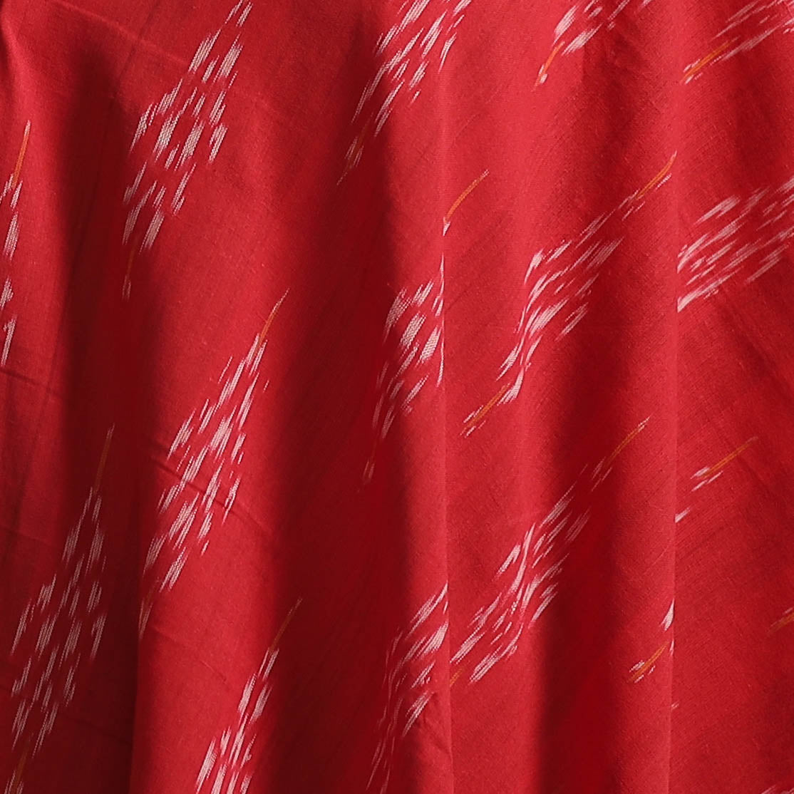 Pochampally Ikat Woven Cotton Fabric 44