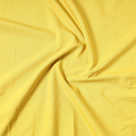 Yellow - Prewashed Plain Dyed Flex Cotton Precut Fabric (1 meter) 41 