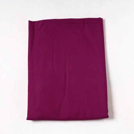 Purple - Prewashed Plain Dyed Flex Cotton Precut Fabric (2 meter) 42