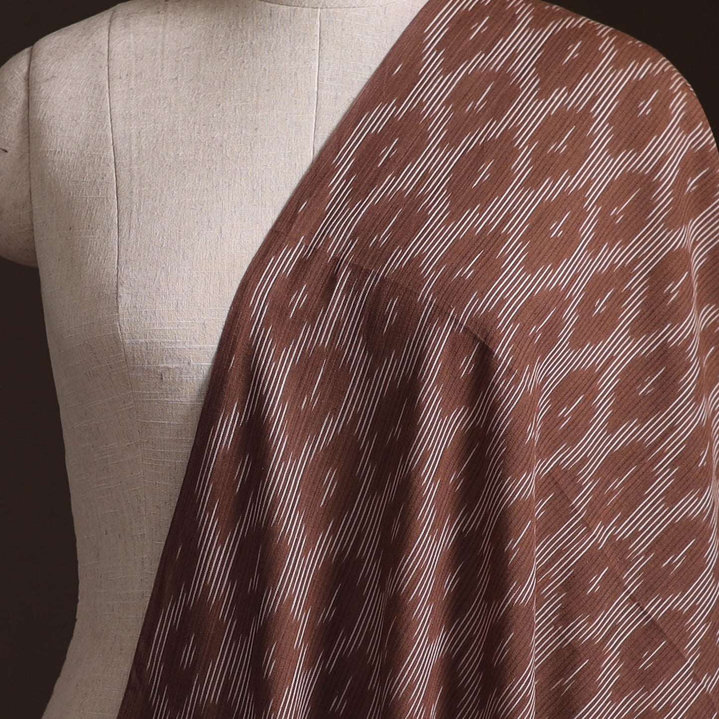 Pochampally Ikat Woven Cotton Fabric 45