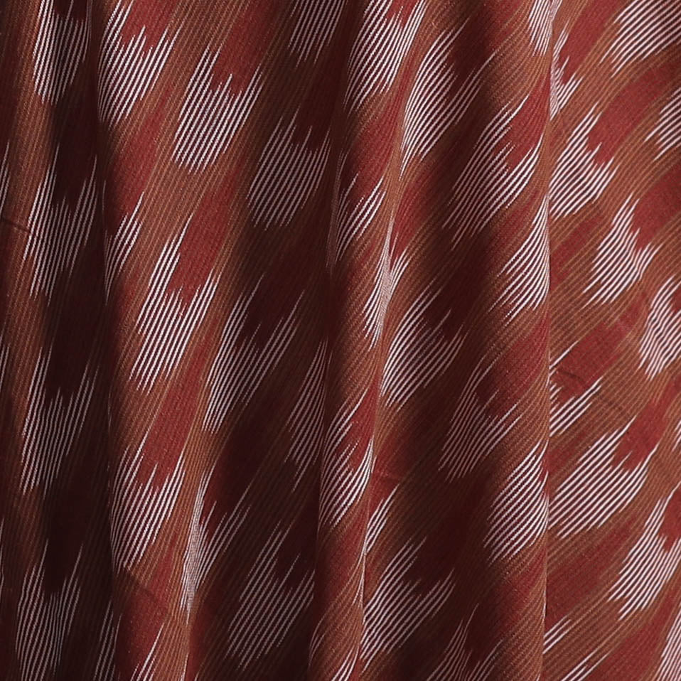 Pochampally Ikat Woven Cotton Fabric 47