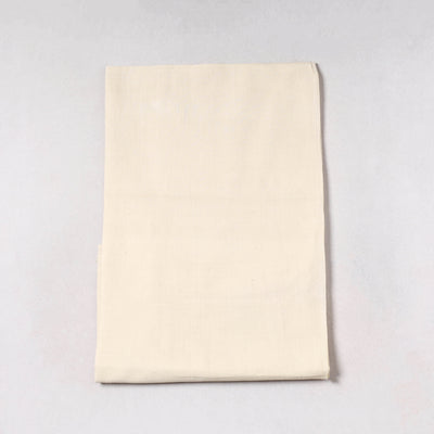 White - Prewashed Plain Dyed Flex Cotton Precut Fabric (1 meter) 51