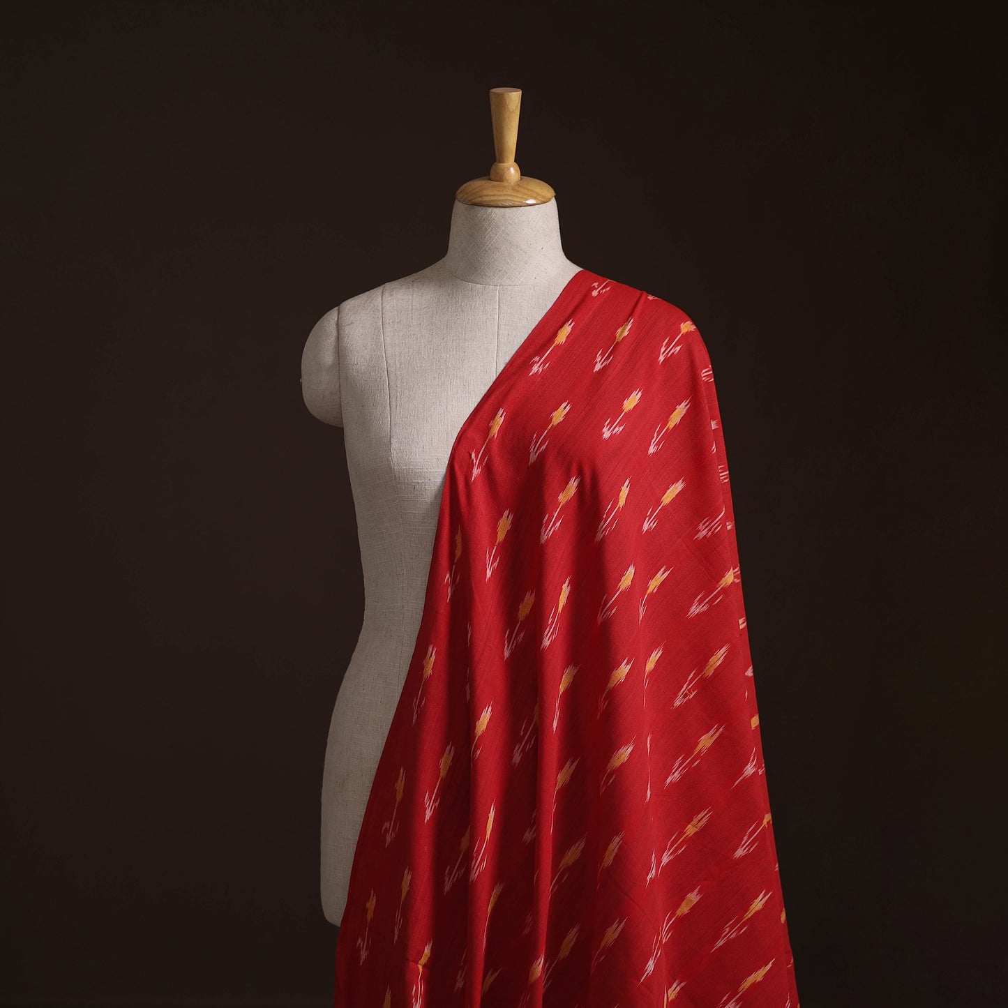 Pochampally Ikat Woven Cotton Fabric 51