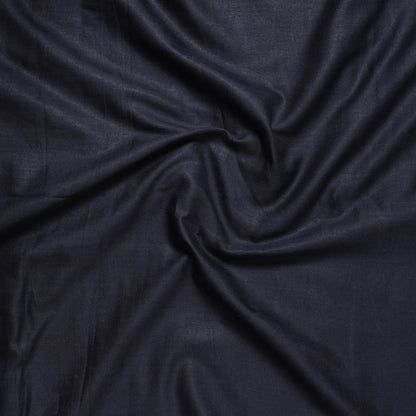 Black - Prewashed Plain Dyed Flex Cotton Precut Fabric (2 meter) 52
