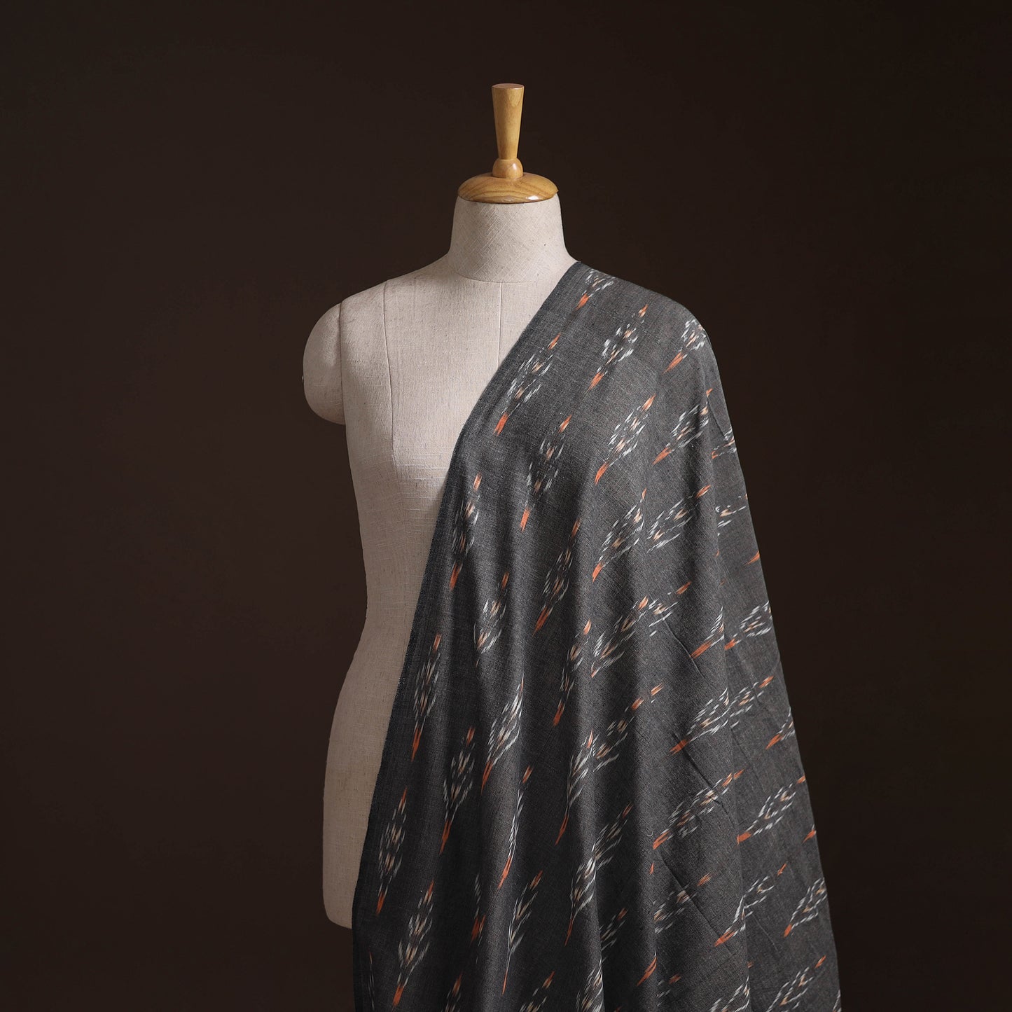 Pochampally Ikat Woven Cotton Fabric 52