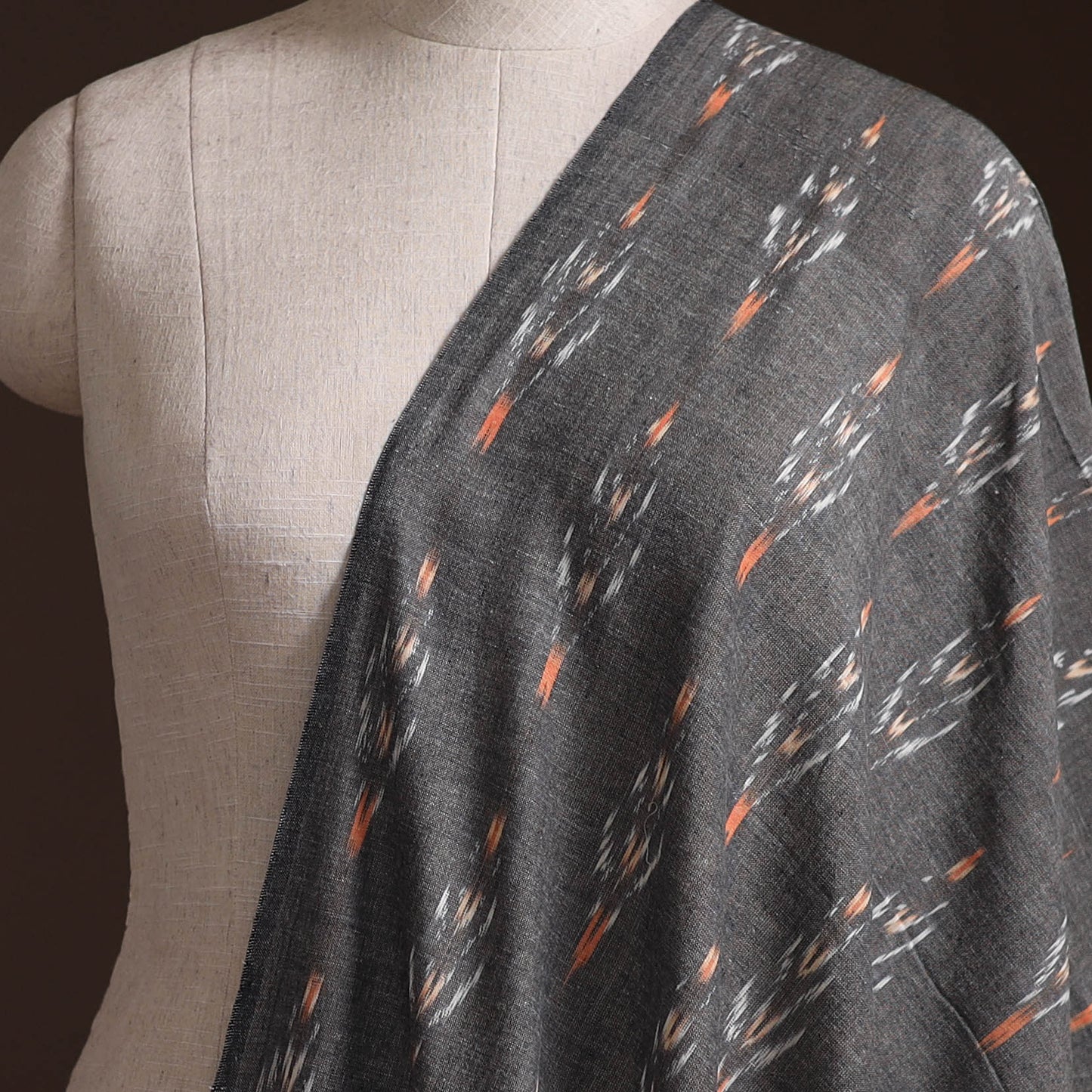 Pochampally Ikat Woven Cotton Fabric 52