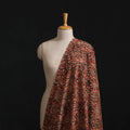Pedana Hand Block Print Natural Dyed Cotton Kalamkari Fabric 01
