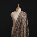 Pedana Hand Block Print Natural Dyed Cotton Kalamkari Fabric 02