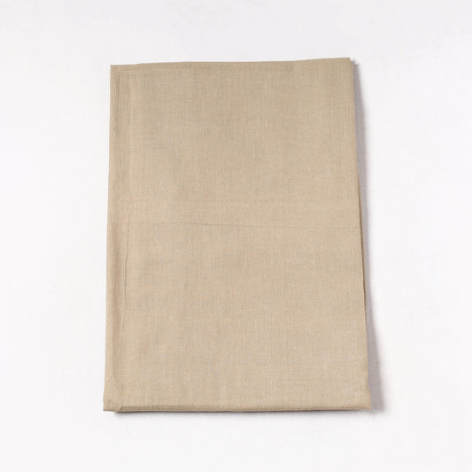 Brown - Prewashed Plain Dyed Flex Cotton Precut Fabric (1.35 meter) 54