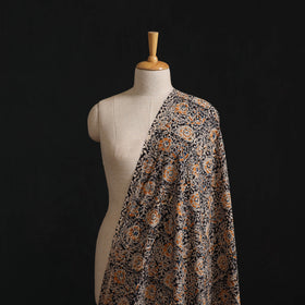 Pedana Hand Block Print Natural Dyed Cotton Kalamkari Fabric 02