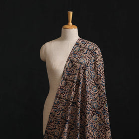 Pedana Hand Block Print Natural Dyed Cotton Kalamkari Fabric 03