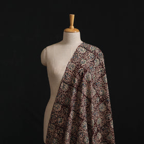 Pedana Hand Block Print Natural Dyed Cotton Kalamkari Fabric 05