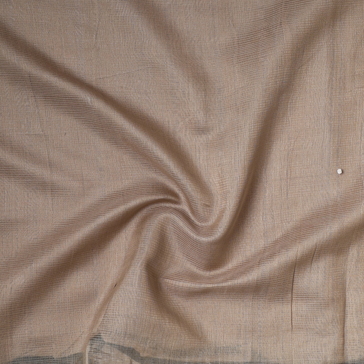 Brown - Traditional Chanderi Silk Handloom Precut Fabric (1.8 meter)