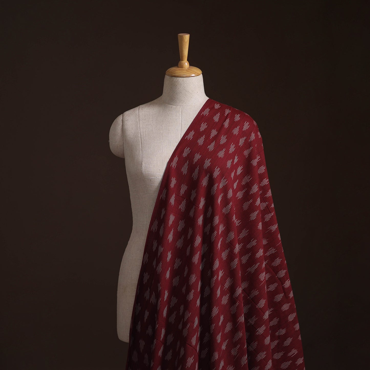 Pochampally Ikat Woven Cotton Fabric 57