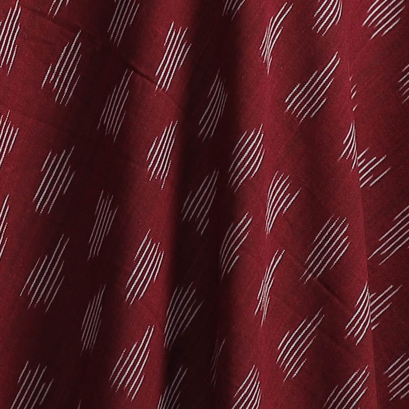 Pochampally Ikat Woven Cotton Fabric 57