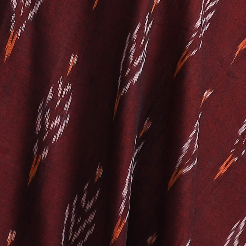 Pochampally Ikat Woven Cotton Fabric 58