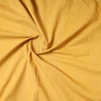 Yellow - Prewashed Plain Dyed Flex Cotton Precut Fabric (1.7 meter) 62