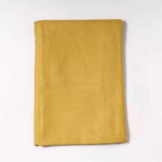 Yellow - Prewashed Plain Dyed Flex Cotton Precut Fabric (2 meter) 63