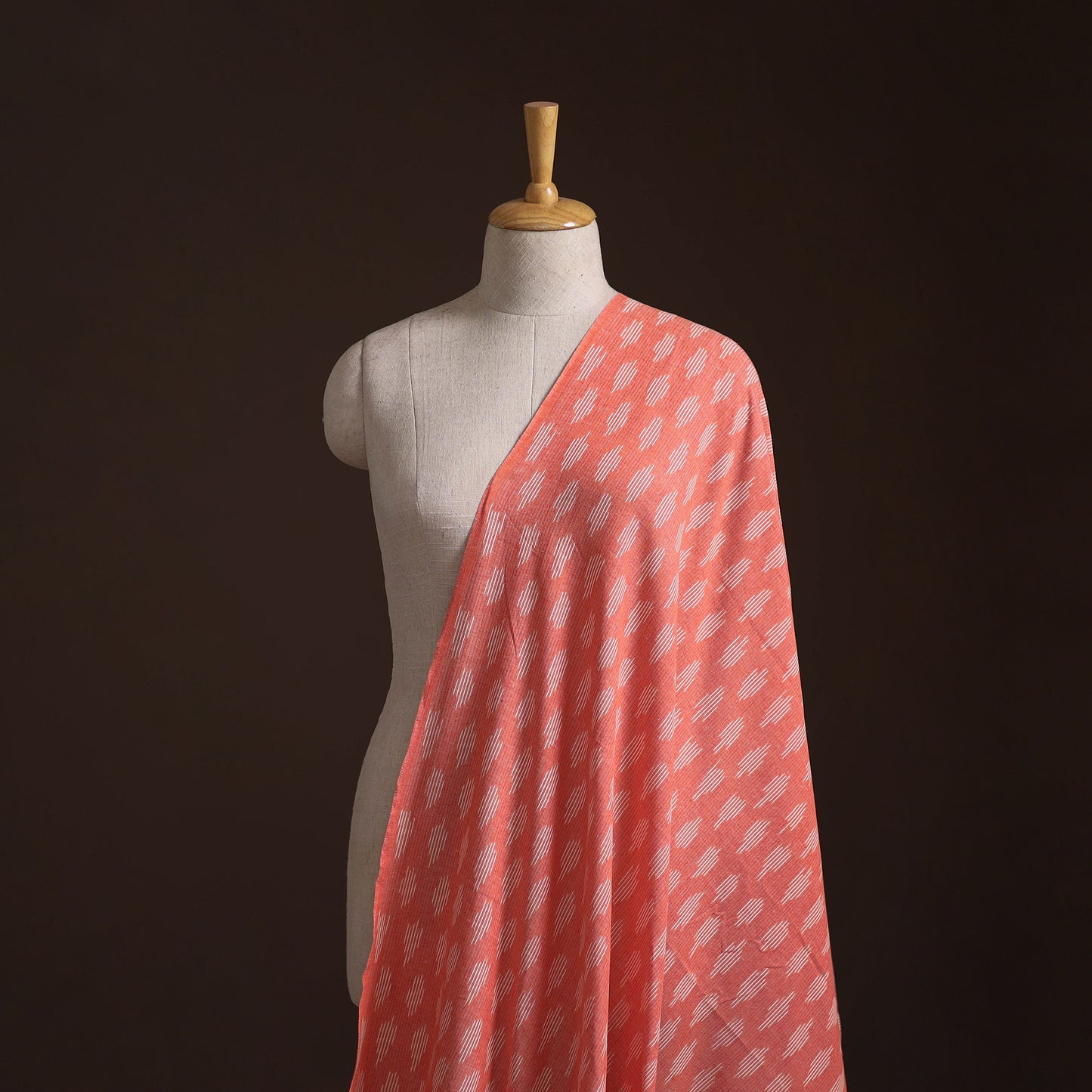 Pochampally Ikat Woven Cotton Fabric 60