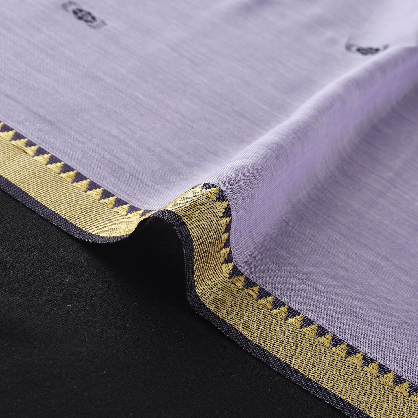Dharwad Mercerised Cotton Thread Buta Fabric 23