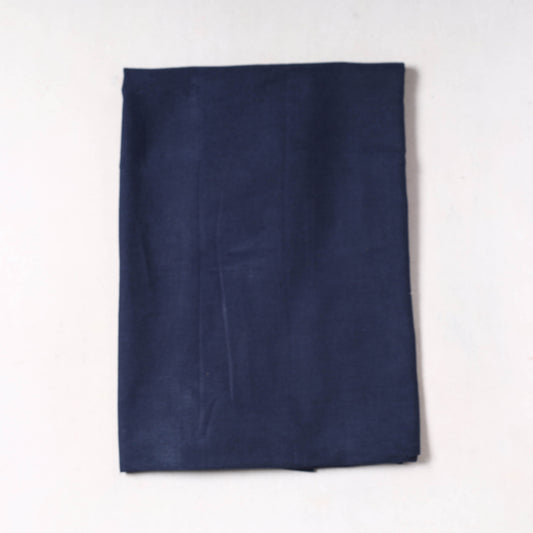 Blue - Prewashed Plain Dyed Flex Cotton Precut Fabric (1.3 meter) 67