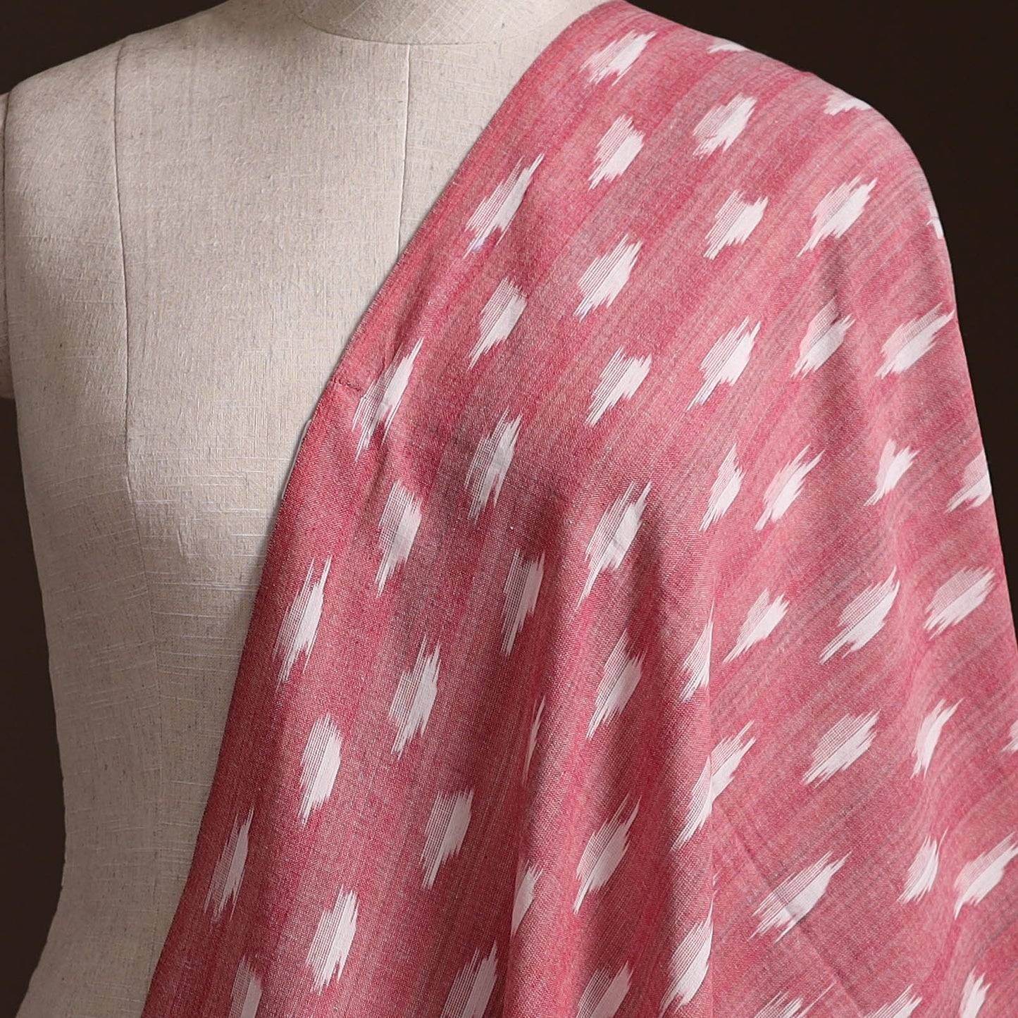 Pochampally Ikat Woven Cotton Fabric 61