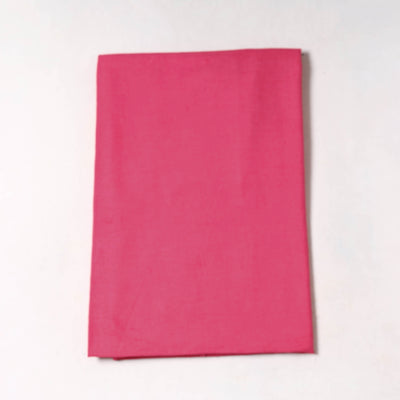 Pink - Prewashed Plain Dyed Flex Cotton Precut Fabric (1.15 meter) 68