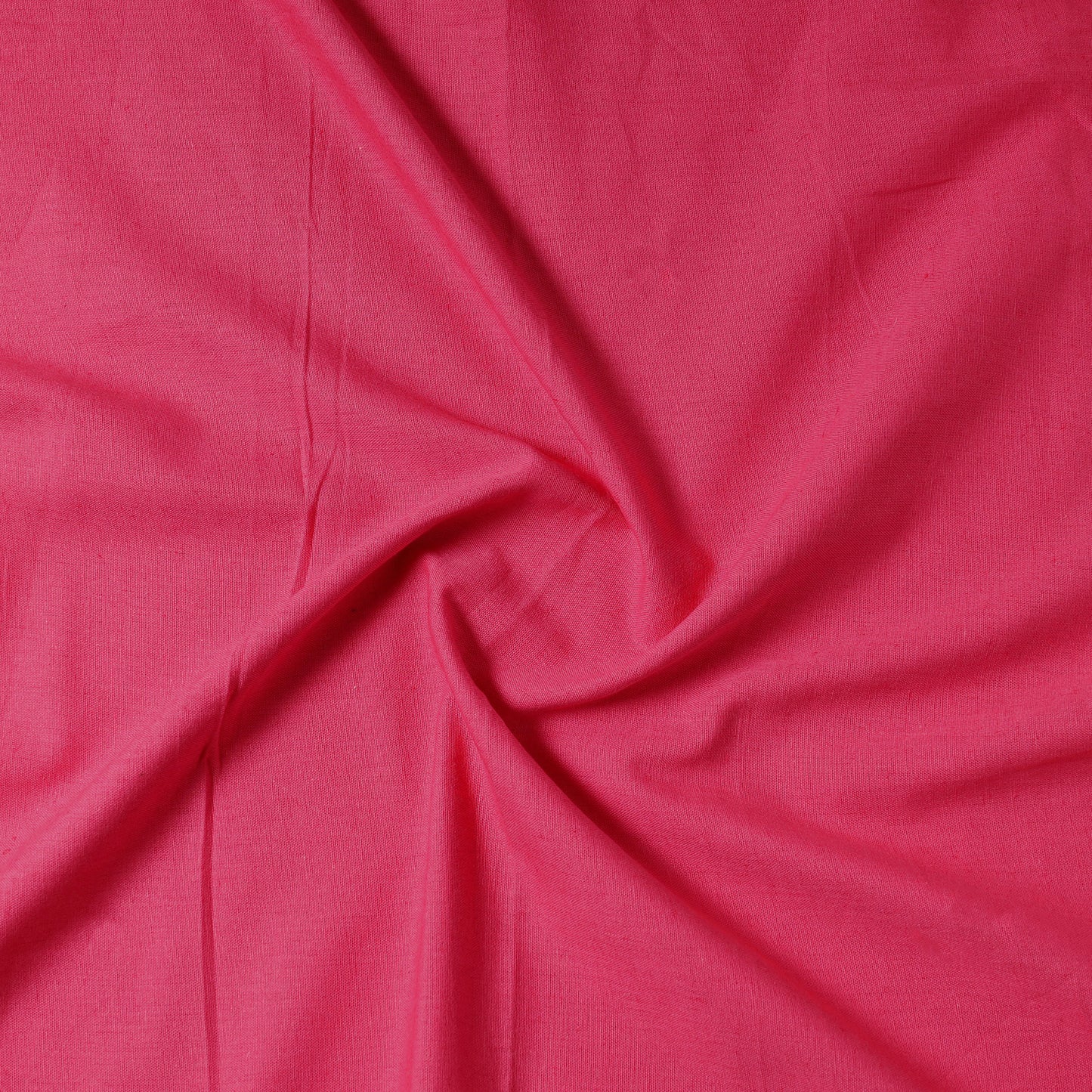 Pink - Prewashed Plain Dyed Flex Cotton Precut Fabric (1.15 meter) 68