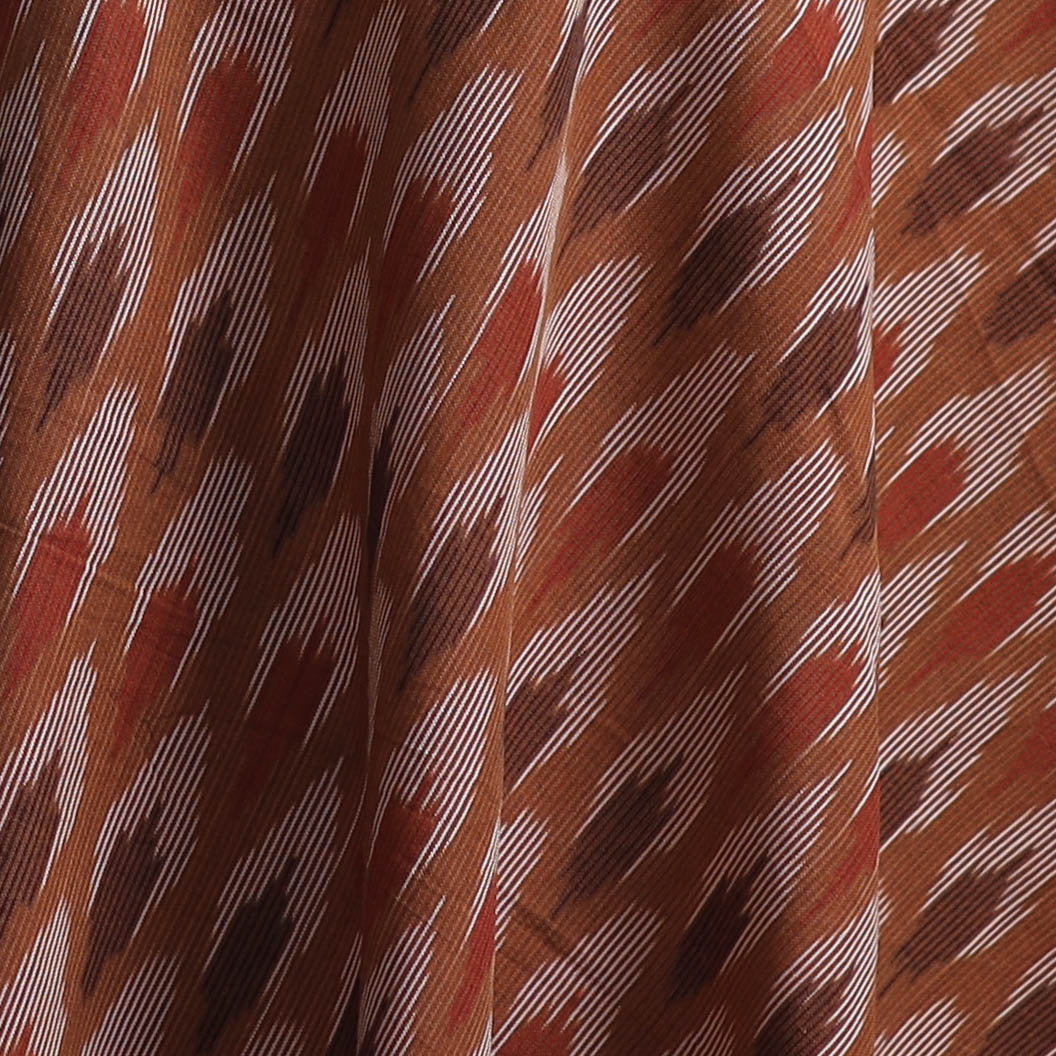 Pochampally Ikat Woven Cotton Fabric 64