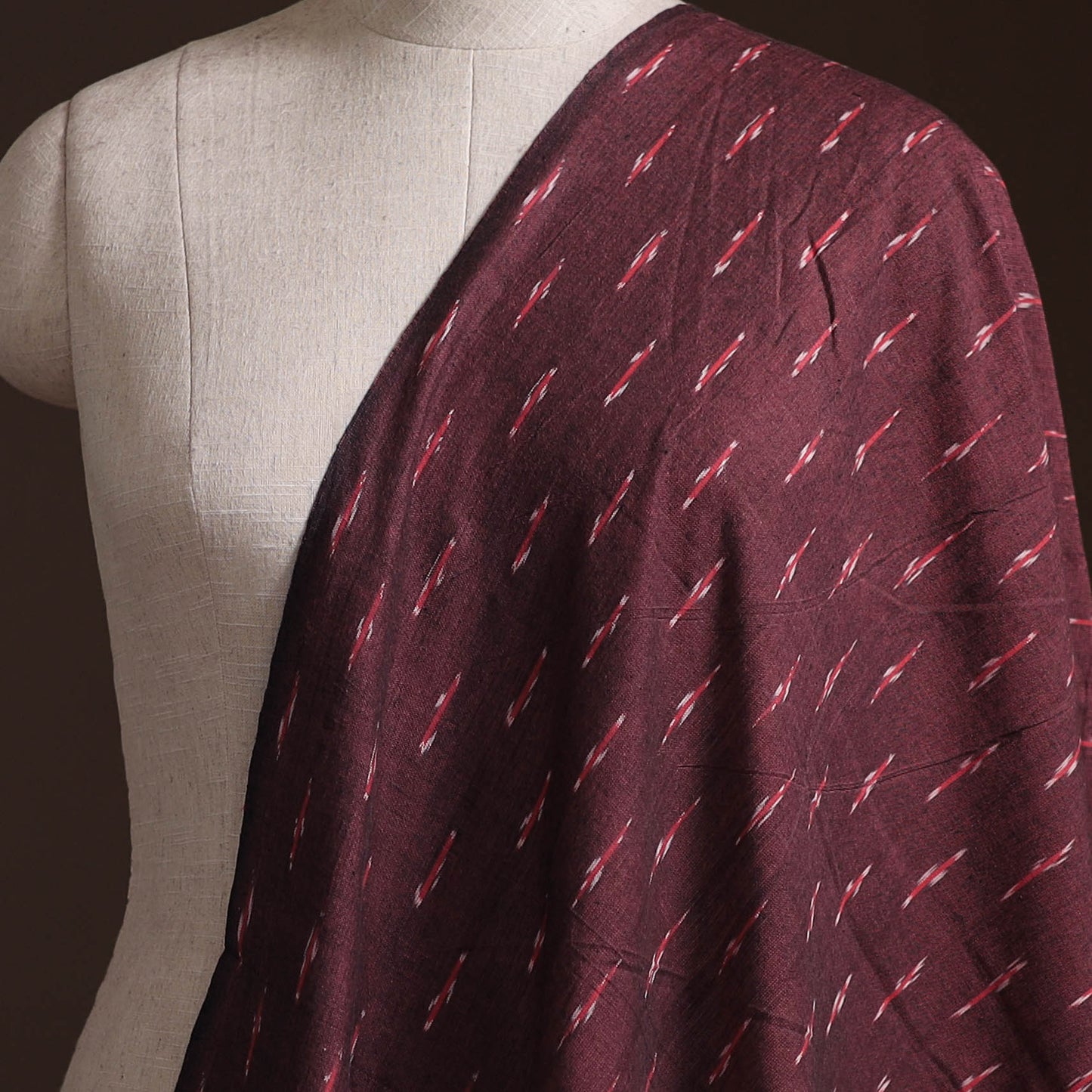Pochampally Ikat Woven Cotton Fabric 67