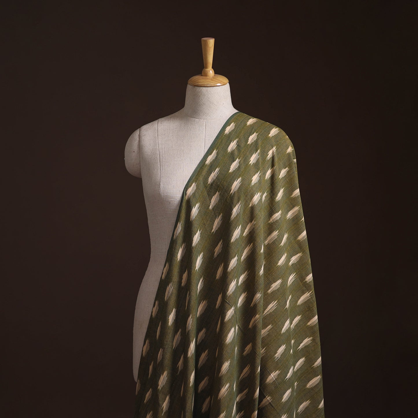 Pochampally Ikat Woven Cotton Fabric 68
