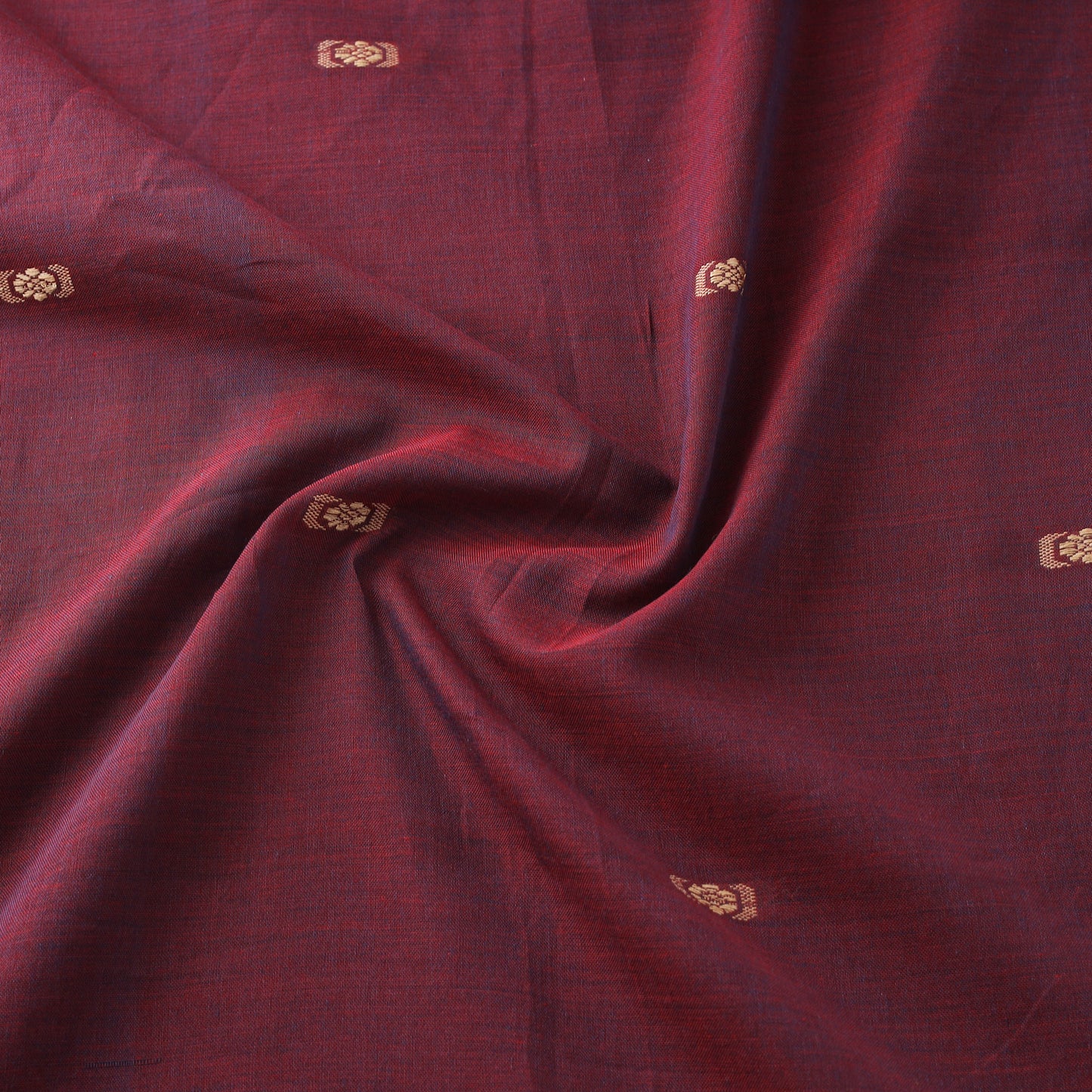 Dharwad Mercerised Cotton Thread Buta Fabric 16