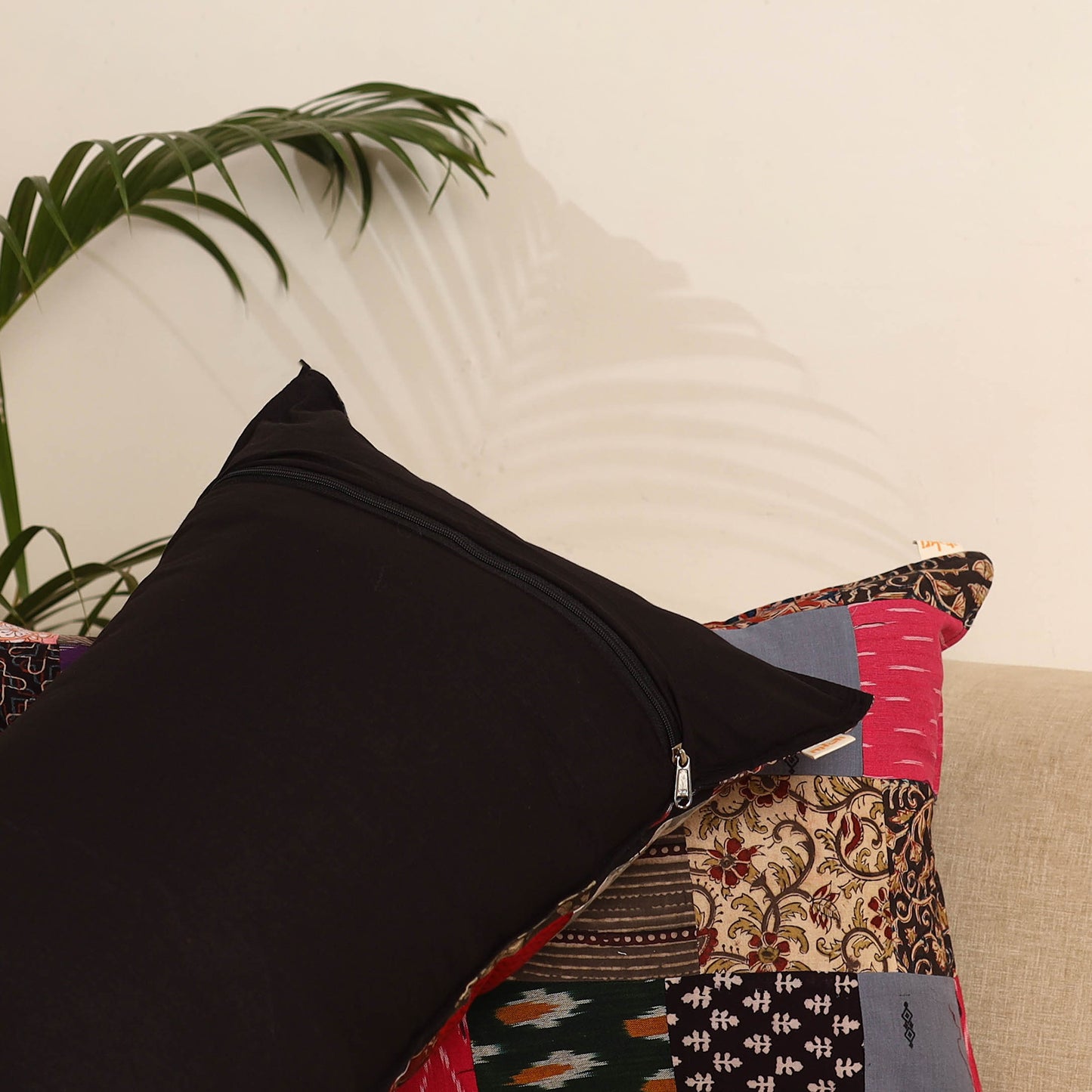 Set of 2 Patchwork Pillow Covers 63