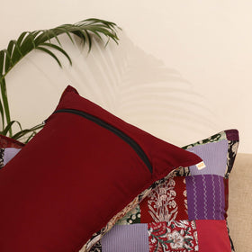 Set of 2 Patchwork Pillow Covers 68