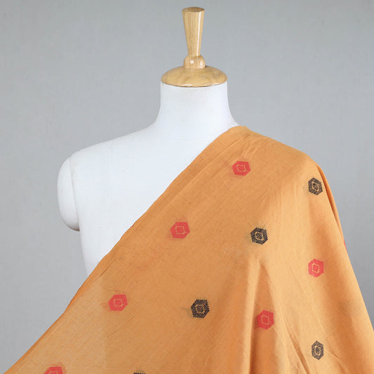 Yellow - Jacquard Prewashed Cotton Fabric