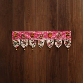 Handmade fabric toran for festive decor 74 - handcrafted