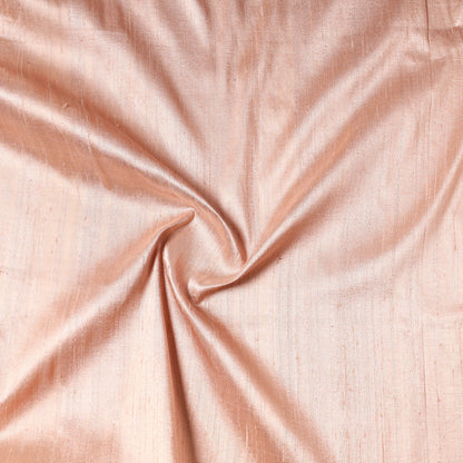 Brown - Vidarbha Handloom Pure Tussar Ghicha Silk Precut Fabric (2.75 meter) 17