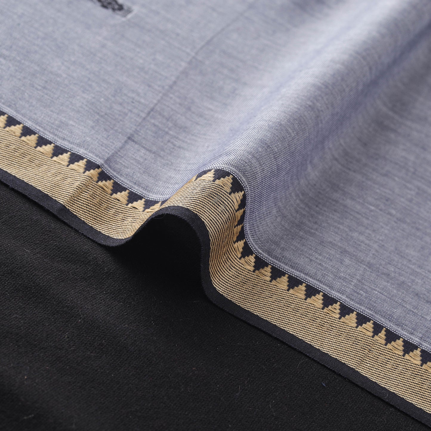 Dharwad Mercerised Cotton Thread Buta Fabric 08