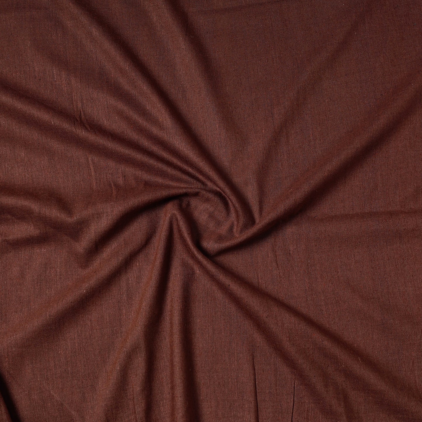 Brown - Vidarbha Handloom Pure Tussar x Katia Silk Precut Fabric (2 meter) 20