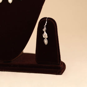 Grey - handmade beadwork necklace set 53 - handcrafted