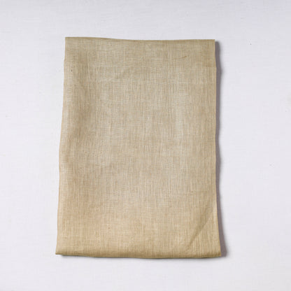 Beige - Vidarbha Handloom Pure Tussar x Katia Silk Precut Fabric (1.4 meter) 26