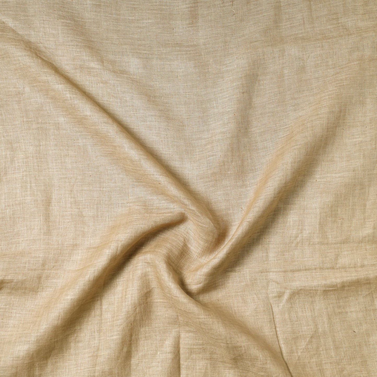 Beige - Vidarbha Handloom Pure Tussar x Katia Silk Precut Fabric (1.4 meter) 26