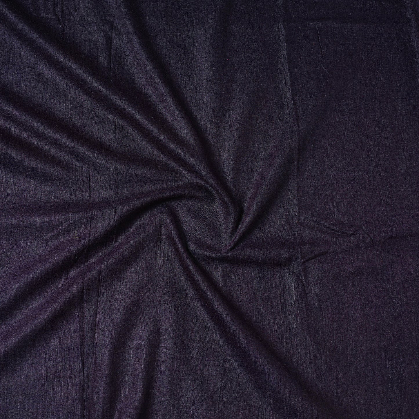 Blue - Vidarbha Handloom Pure Tussar x Katia Silk Precut Fabric (2 meter) 27