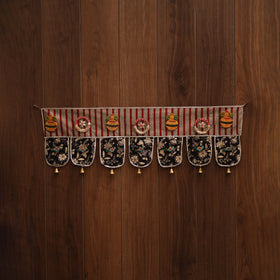 Handmade fabric toran for festive decor 82 - handcrafted