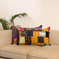 Set of 2 Patchwork Pillow Covers 82